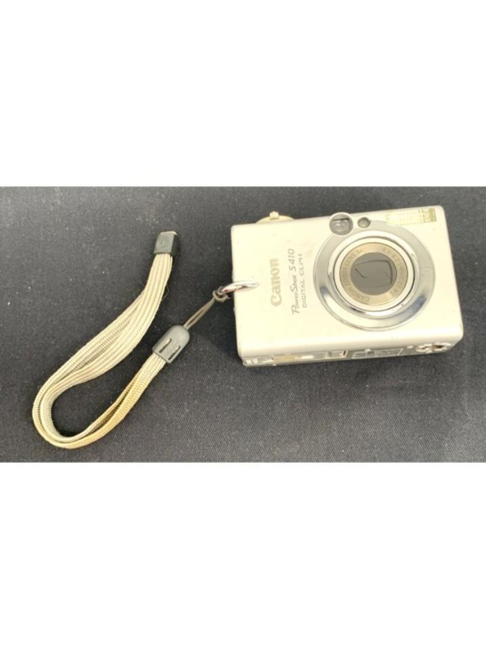 Canon PowerShot S410 Digital ELPH 4.0 MP Camera Untested Parts Only Has Battery